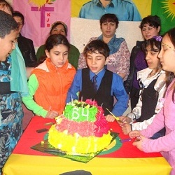 Празднование дня рождения Абдуллы Оджалана в Саратове