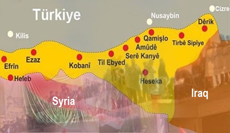 Турецкие пограничники расстреливают животных Жителей Кобане