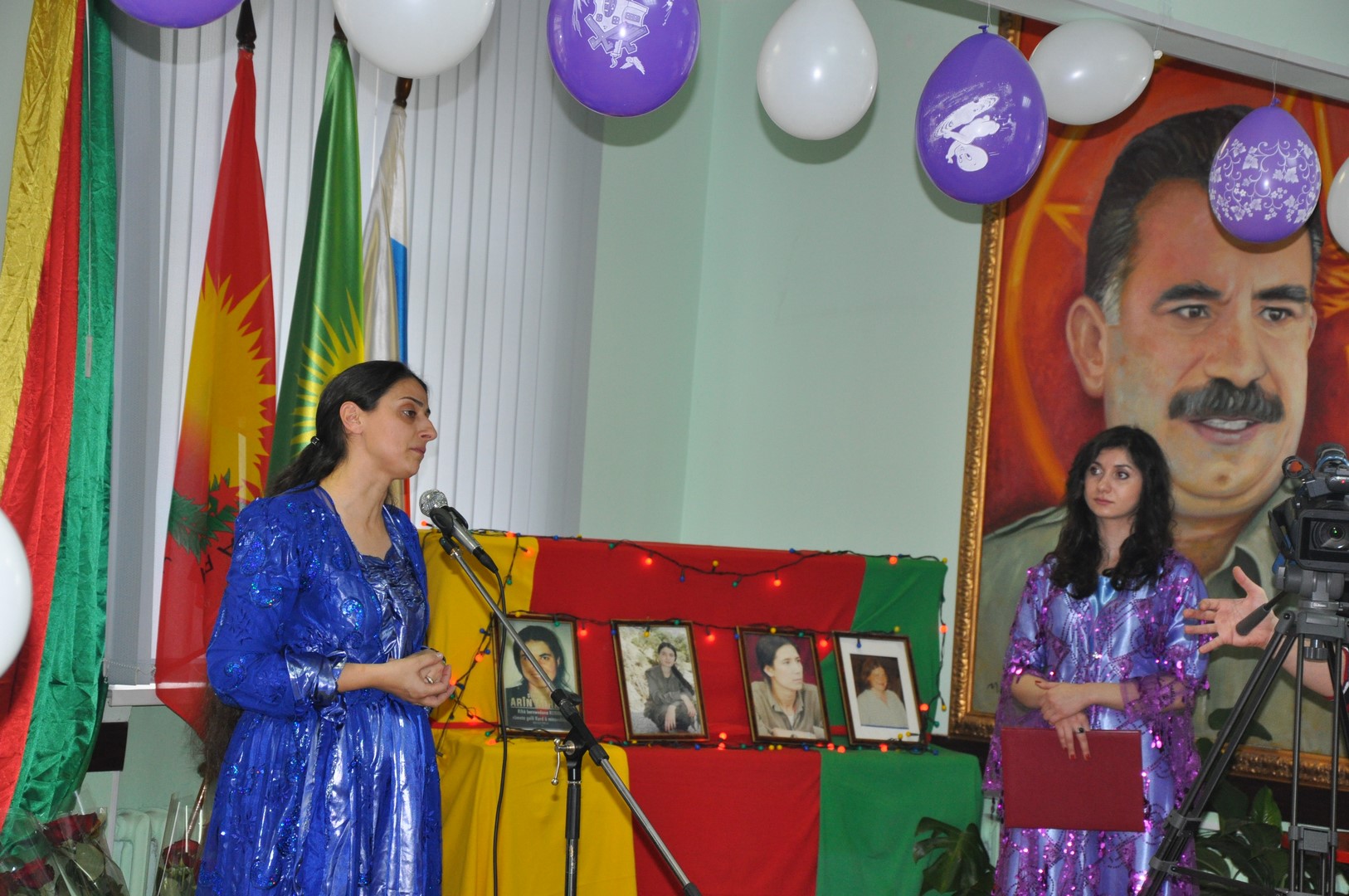 Курдские женщины Москвы отметили 8 марта