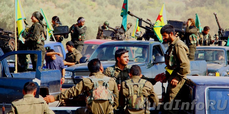 ОНСЗК продолжают освобождать окрестности Кобани от ИГ