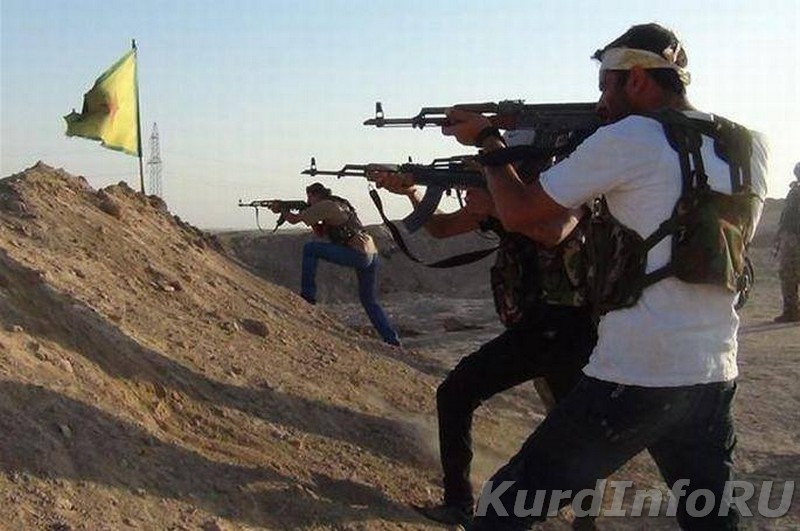 Курды наступают при поддержке российской авиации