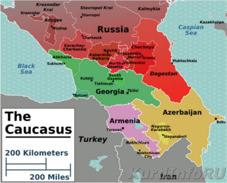 Борьба  Турции и  Ирана  за влияние на Кавказе