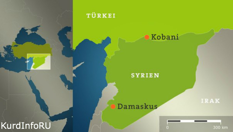 Начата  операция по освобождению районов вокруг Кобани