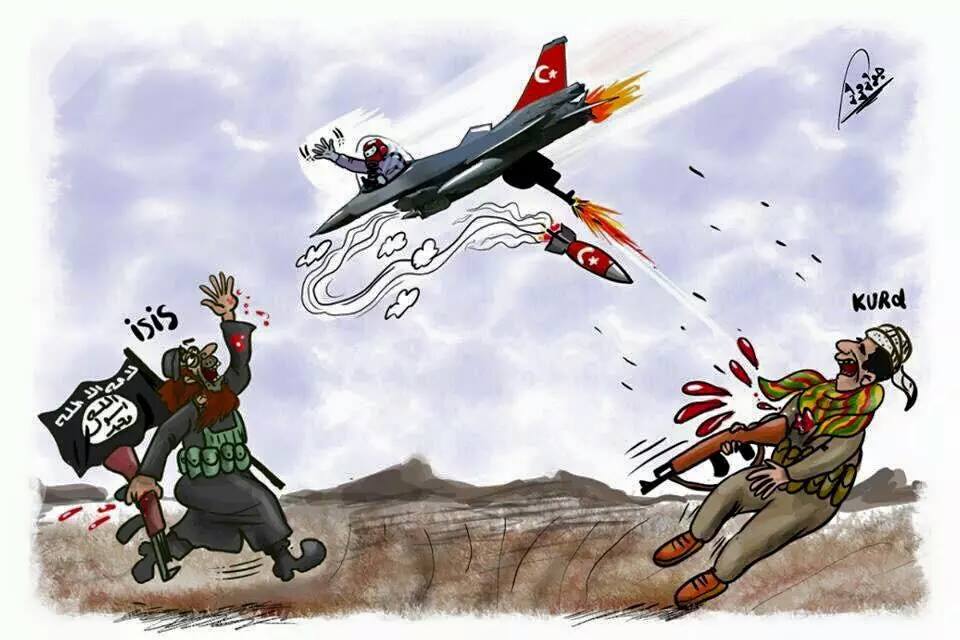 Анкара  прикрывается в борьбе с  ИГ