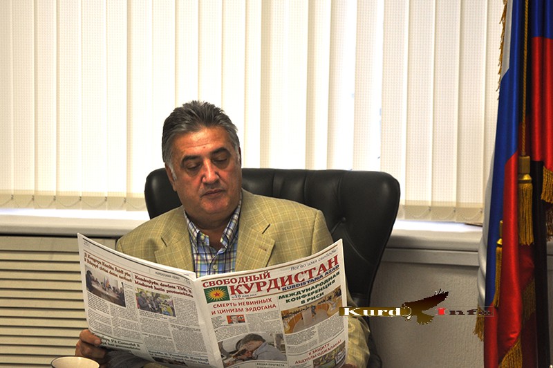 Семен БАГДАСАРОВ: «Я с большой симпатией отношусь к Рабочей партии Курдистана»