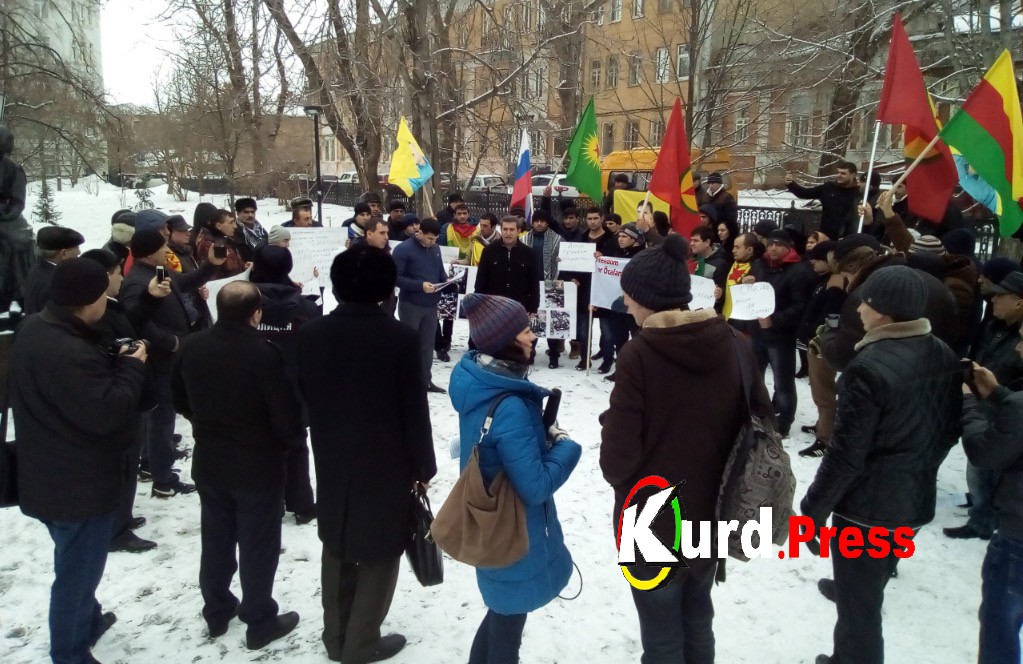Саратовские курды на митинге осудили политику Реджепа Эрдоган