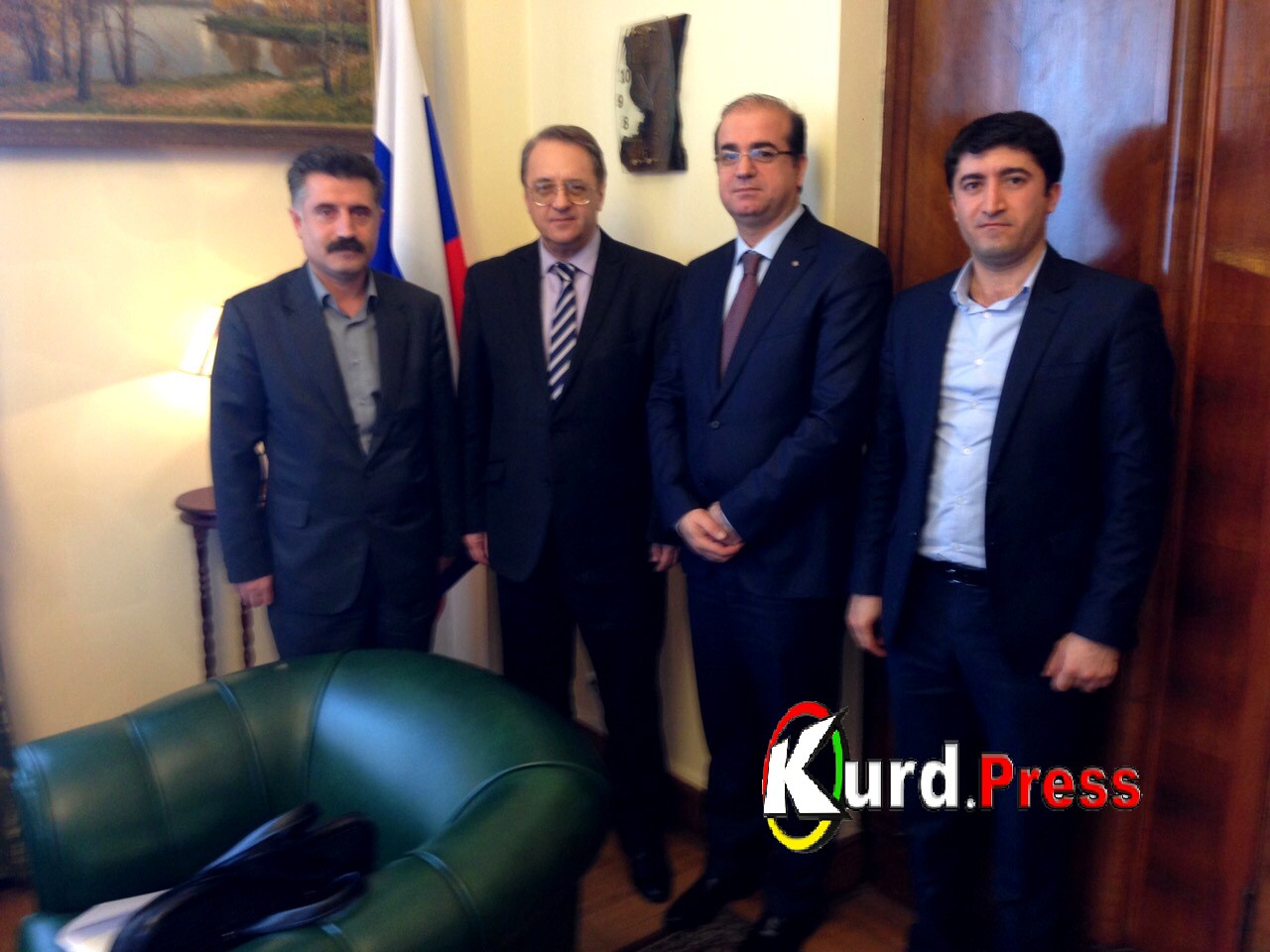 Богданов принял делегацию Национального Конгресса Курдистана