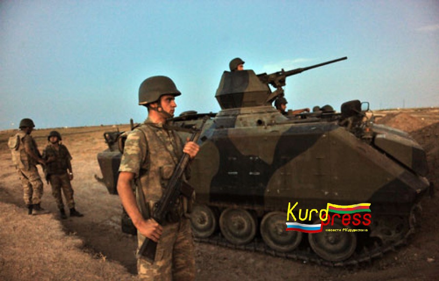 Турецкая армия обстреливает Манбидж ракетами