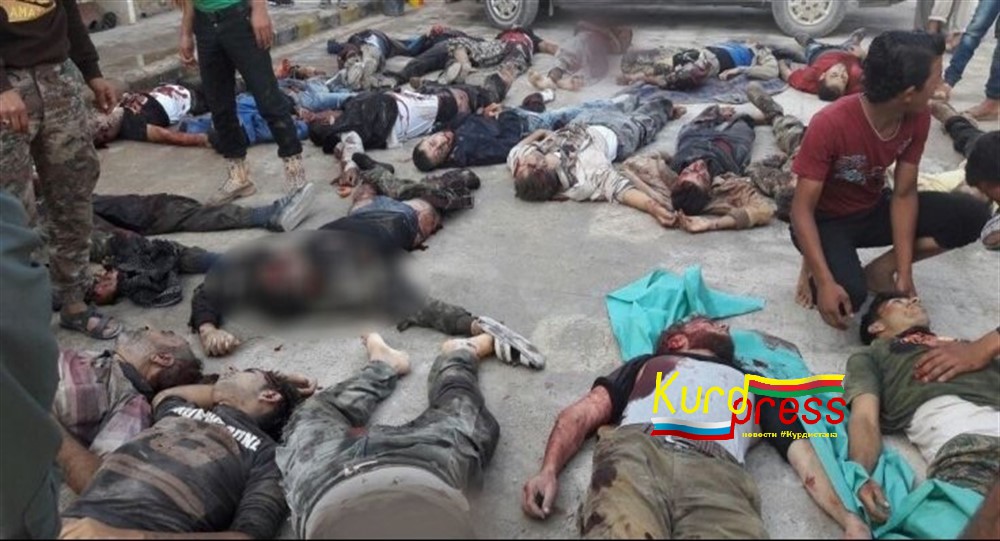 Взрывом бомбы убиты 20 членов бандформирований в лагере Атма