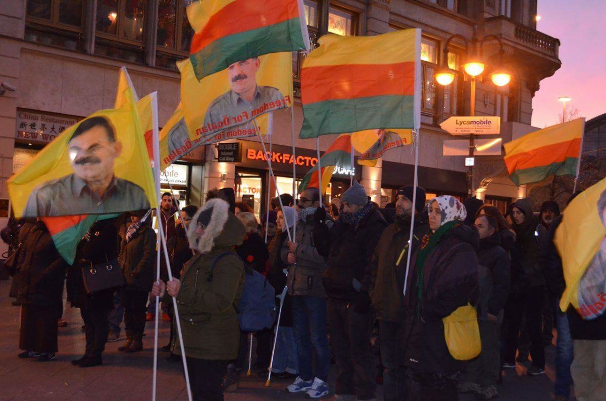 В Германии и Бельгии прошли демонстрации в поддержку Оджалана