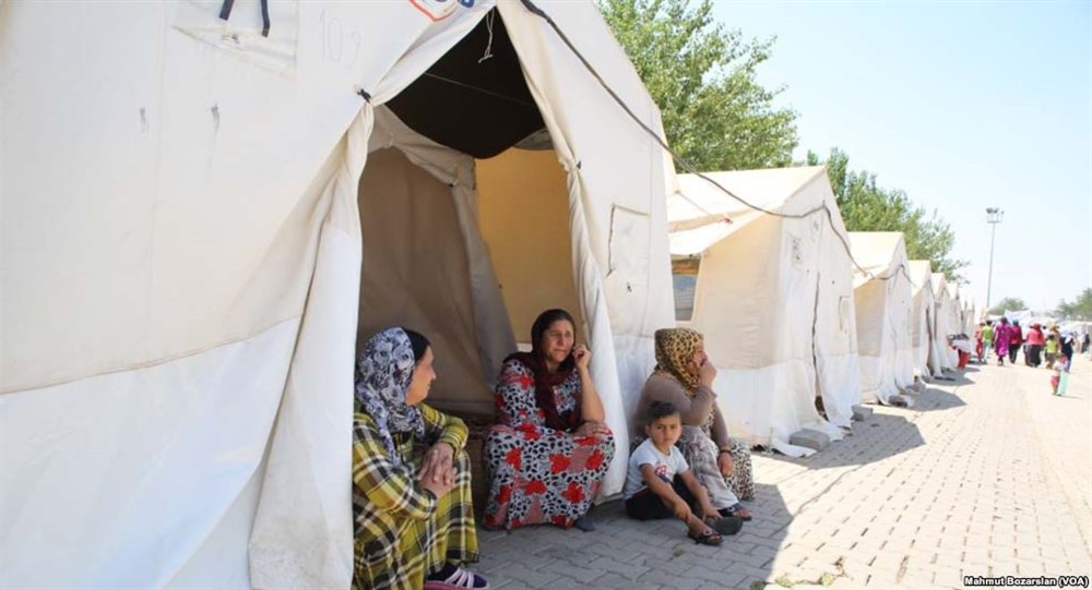 Езидов выселили из лагеря беженцев в Турции
