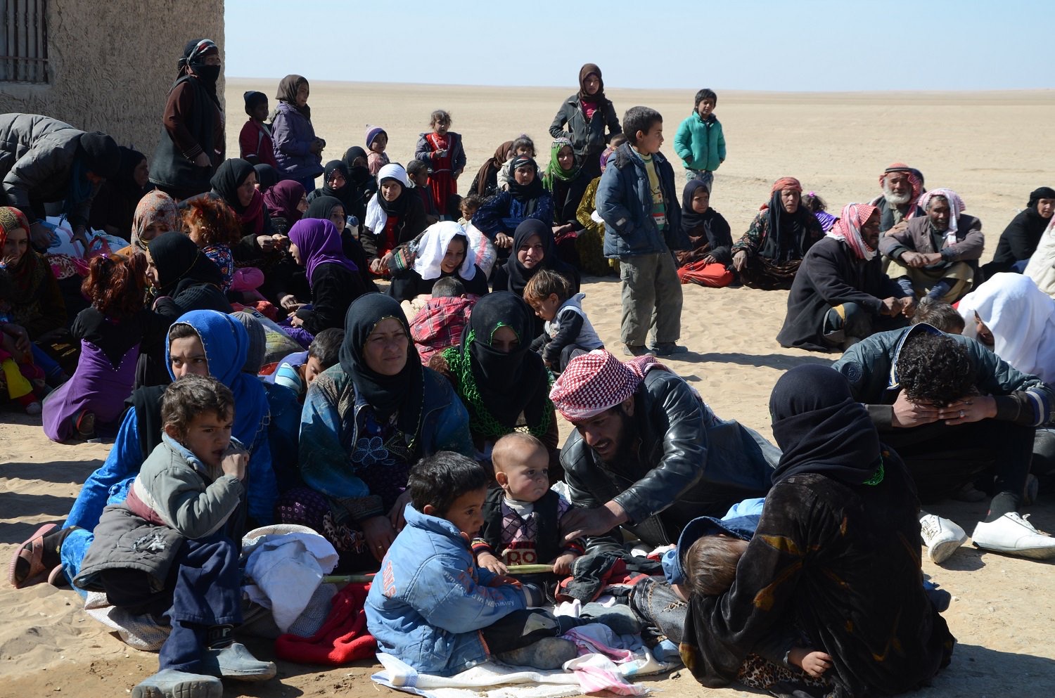 51 иракская семья беженцев прибыла в лагерь «Голе»