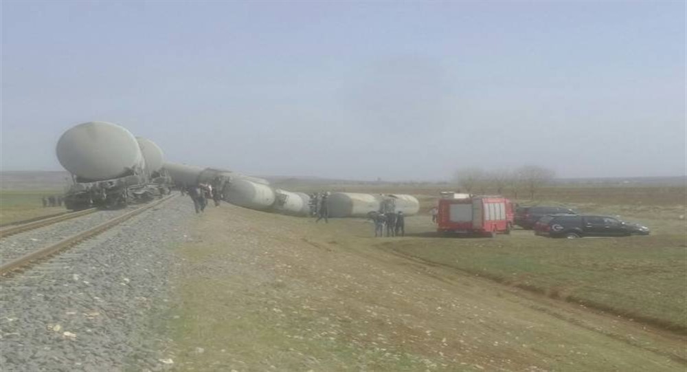 Взрыв грузового состава в Диярбакыре