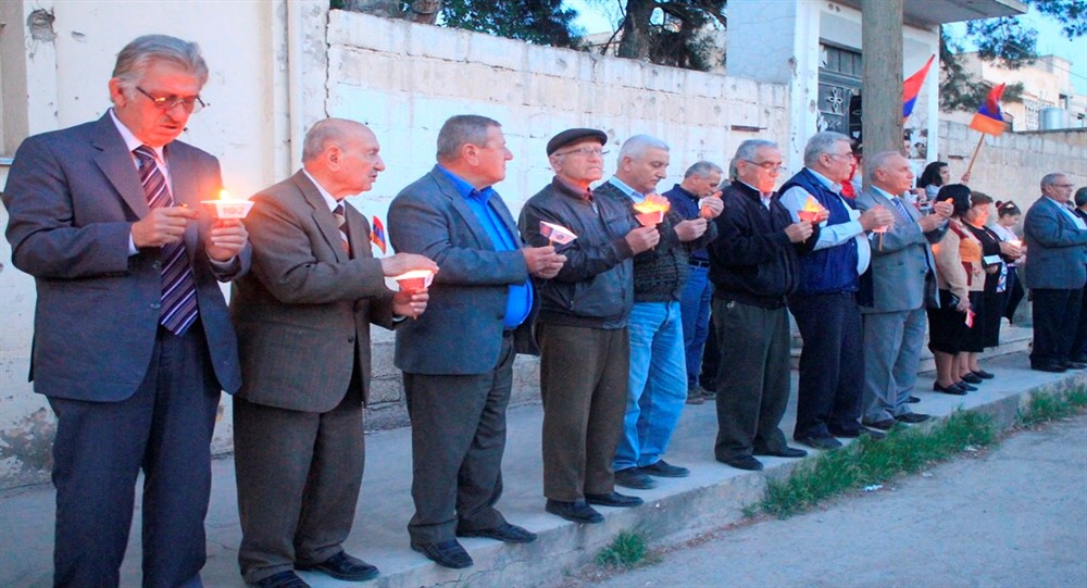 Армяне города Сарекания вспомнили жертв геноцида