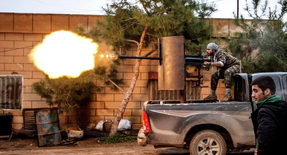 Турецкая оккупационная армия атакует деревни Африна