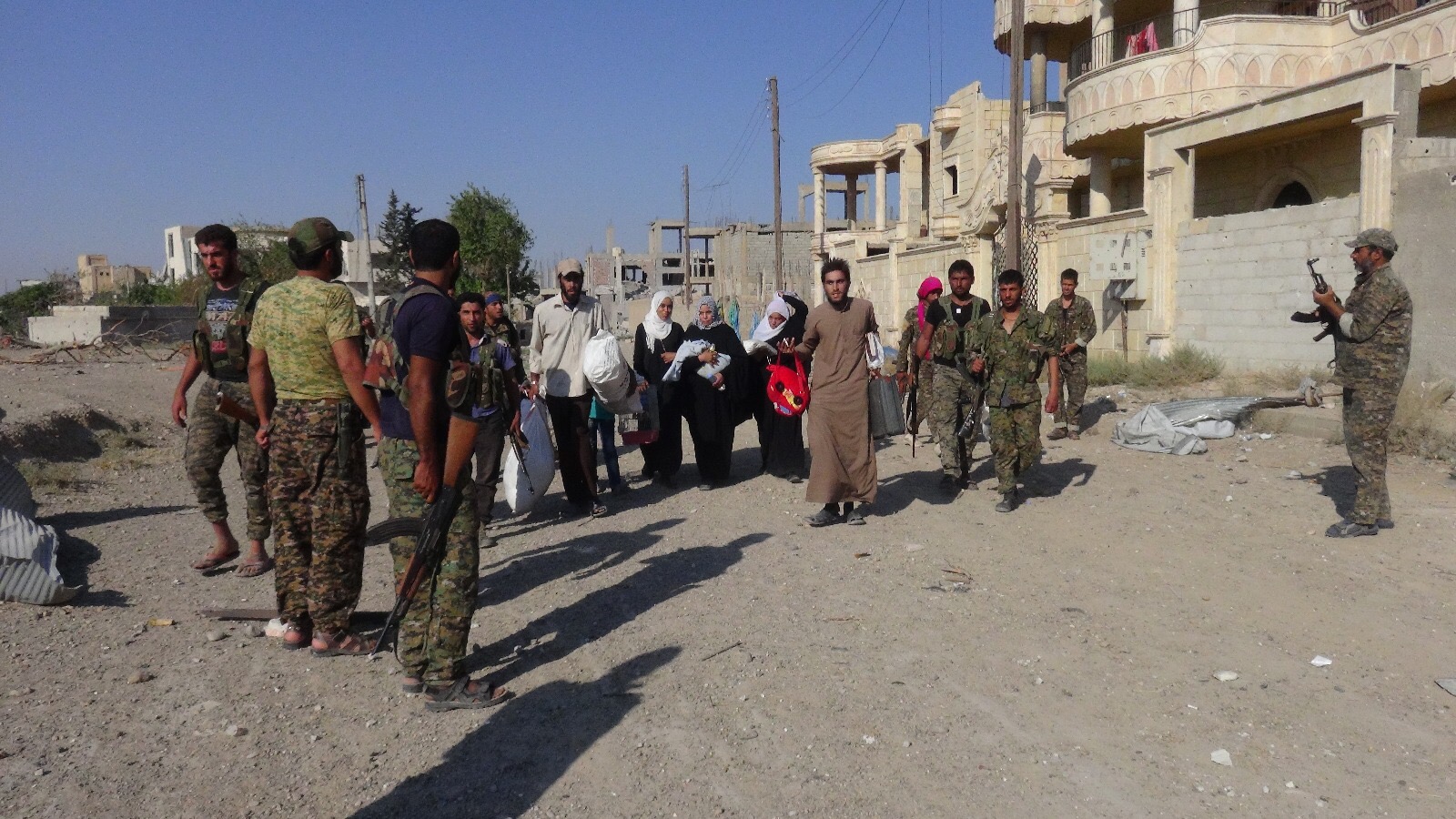 В Аль-Курде спасено 20 мирных жителей