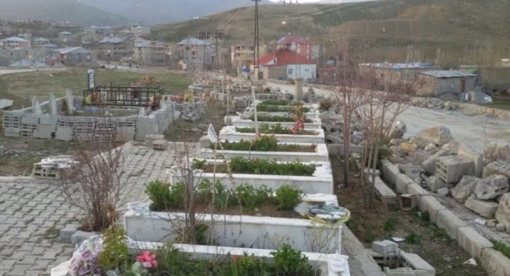 Осквернены кладбища в Северном Курдистане