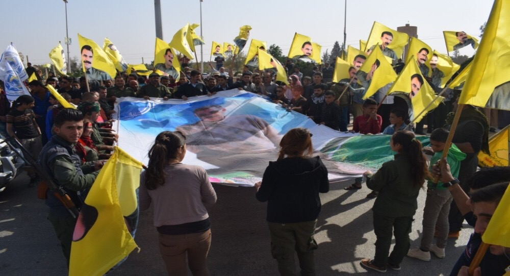 Портреты курдского лидера вывешены в Ракке