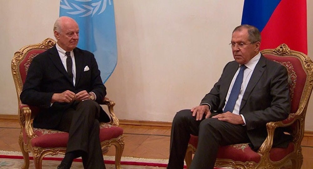Лавров обсудит с де Мистурой подготовку к “Женеве-8” и Конгрессу сирийского диалога