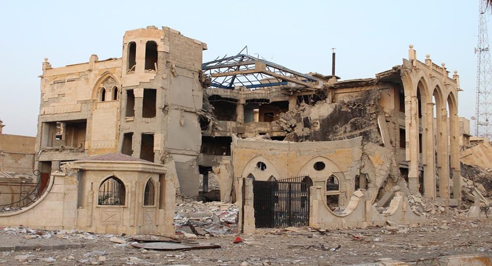 Штаб-квартира боевиков в Ракке