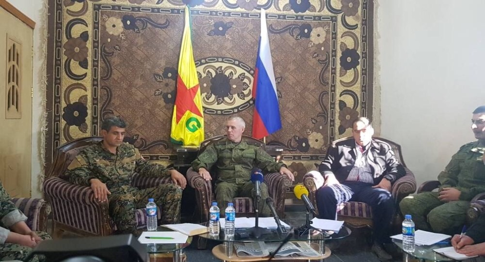 Представители российских военных и ОНСЗК провели совместный брифинг