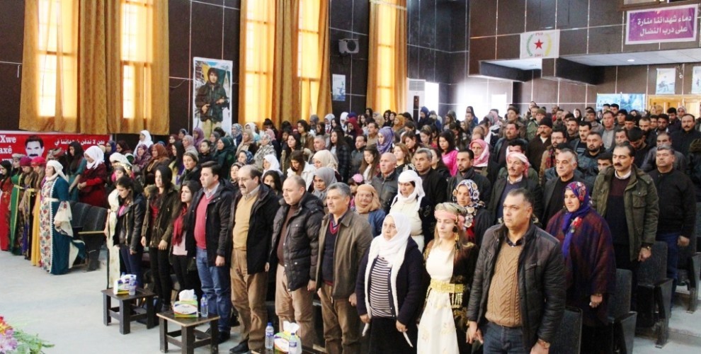 Конгресс партии «Демократический союз» в Кобане