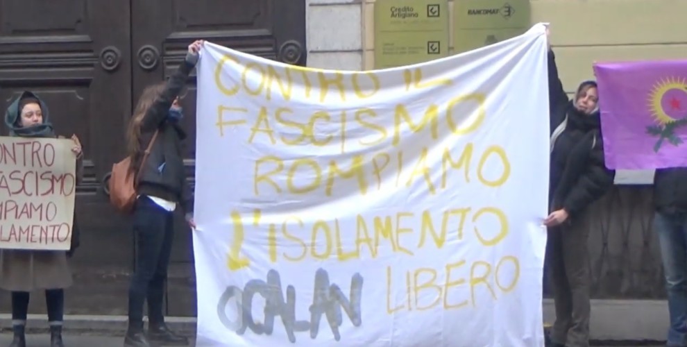 Итальянские женщины выражают солидарность с Лейлой Гювен