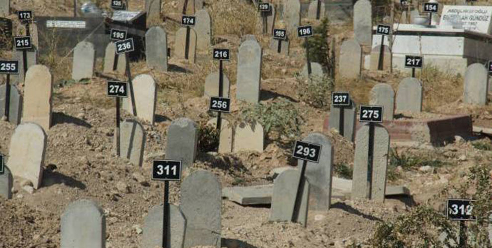 233 тела захоронят на безымянном кладбище