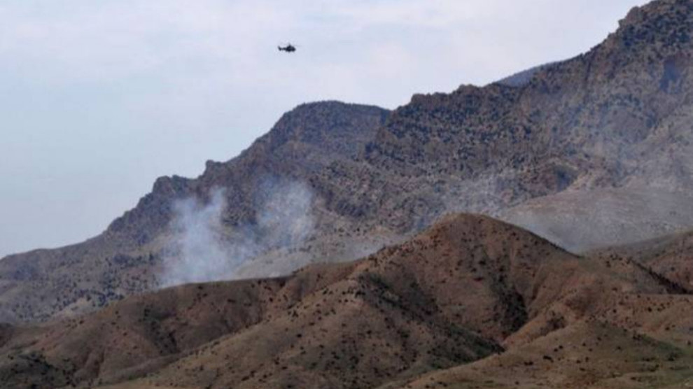 Турецкие военные самолеты бомбят сельскую местность в Лидже