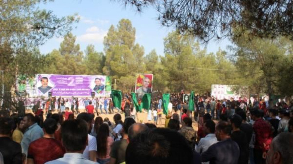 Женский фестиваль в Кобани в честь революции в Рожаве