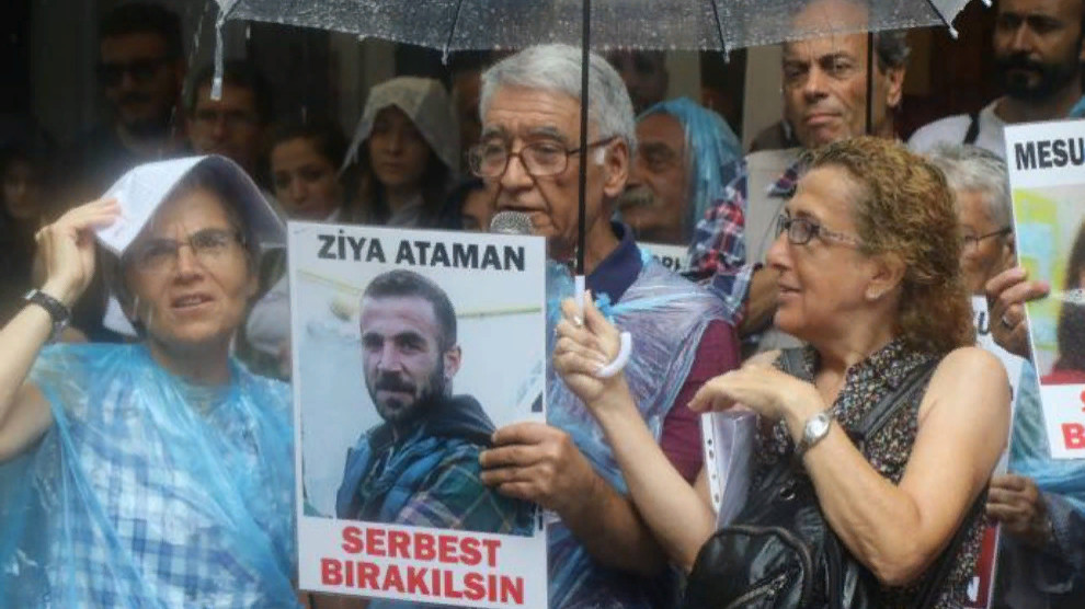 В Стамбуле прошла акция поддержки журналиста-политзаключенного Зии Атамана