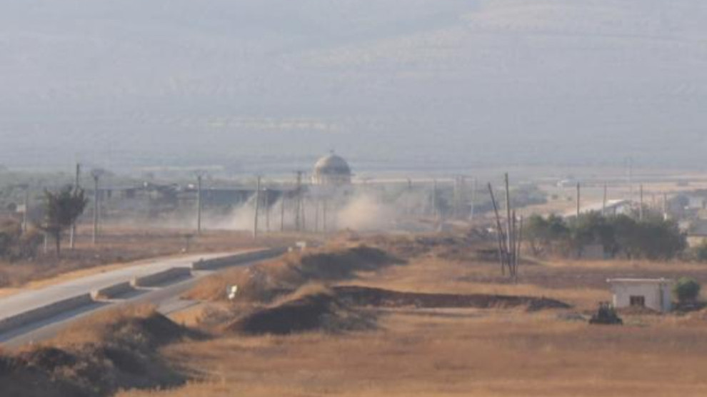 Турецкая оккупационная армия обстреливает район Шаро