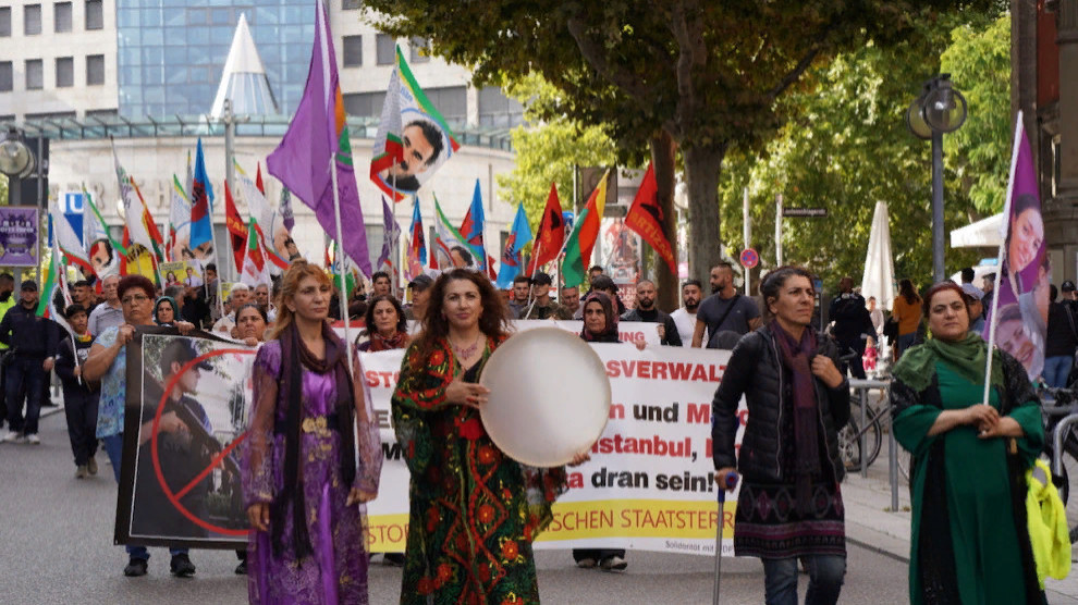 Курдские женщины протестуют по всей Европе