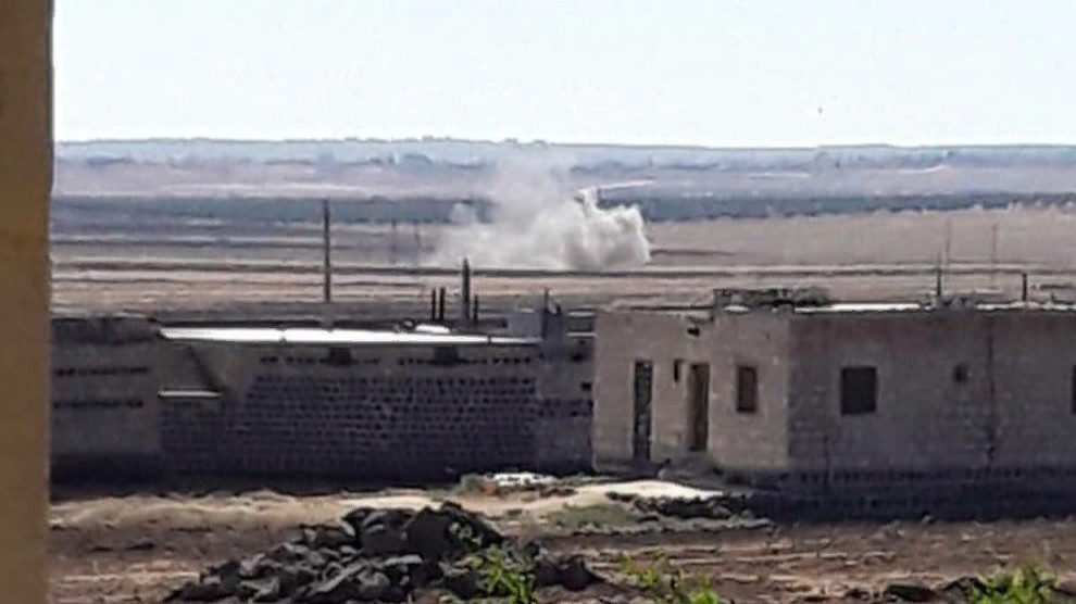 Турецкая армия обстреливает деревни Шерава