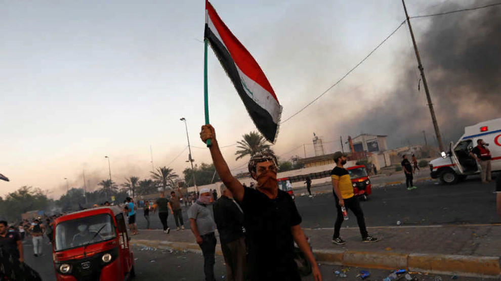 Сунниты и курды поддерживают протесты шиитов в Ираке