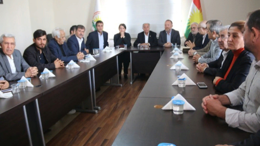 Булдан и Темелли встретились с представителями курдских партий