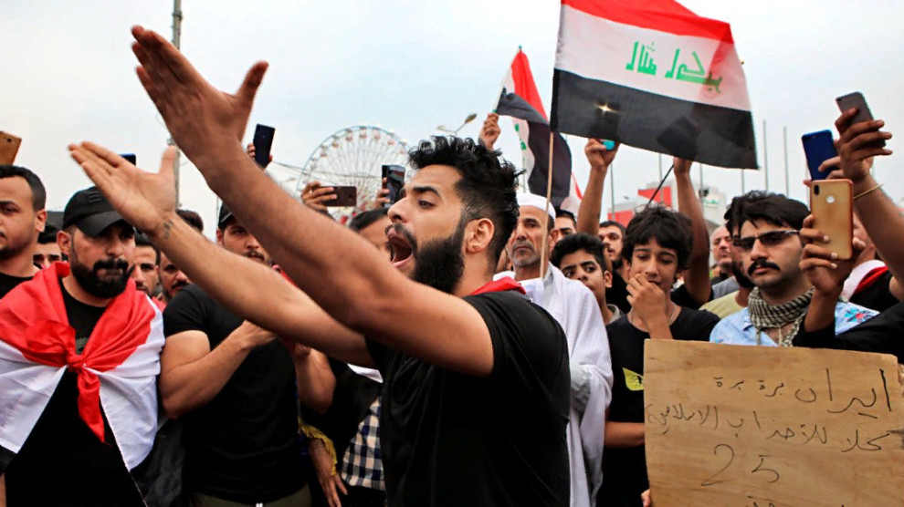 Иранские войска взяли курс на столкновение с иракскими протестующими
