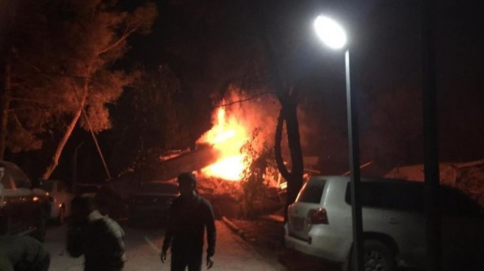 Два взрыва на складах турецкой военной бригады в центре Урфы