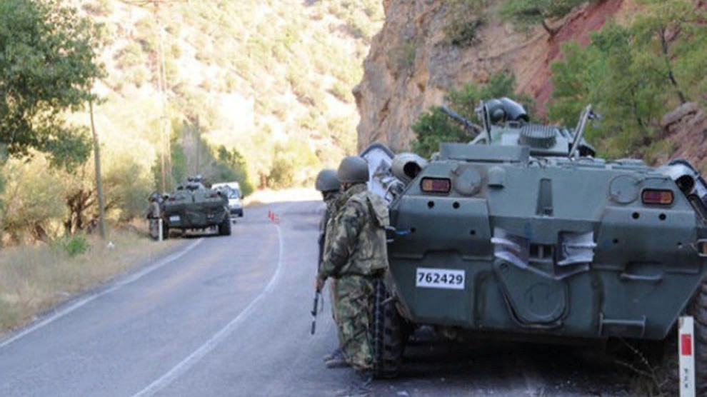 Крупномасштабная турецкая военная операция в Дерсиме