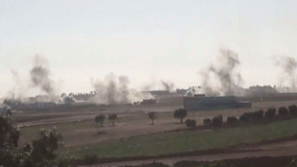 Турецкая армия атакует сирийские войска в Айн-Иссе