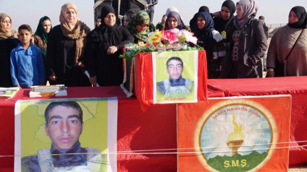 Боец СДС похоронен в Ракке