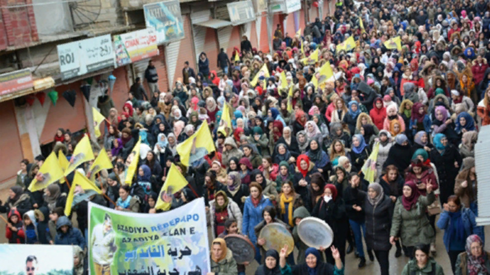 Жители Тирбеспие протестуют против изоляции Оджалана