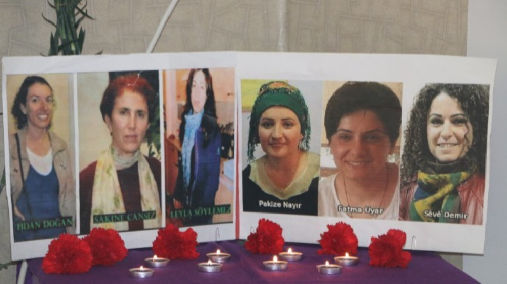ДПН и КДО почтили память шестерых убитых курдских революционерок