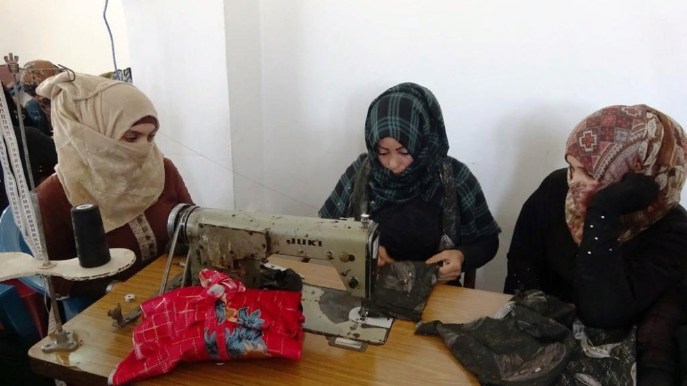 Начался первый курс шитья в Ракке