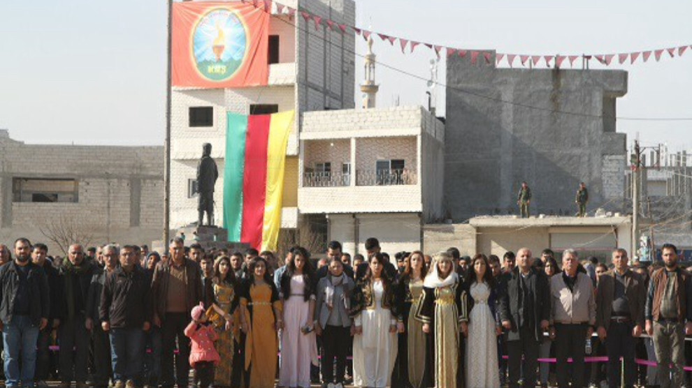 Население Кобани празднует 5-ю годовщину освобождения