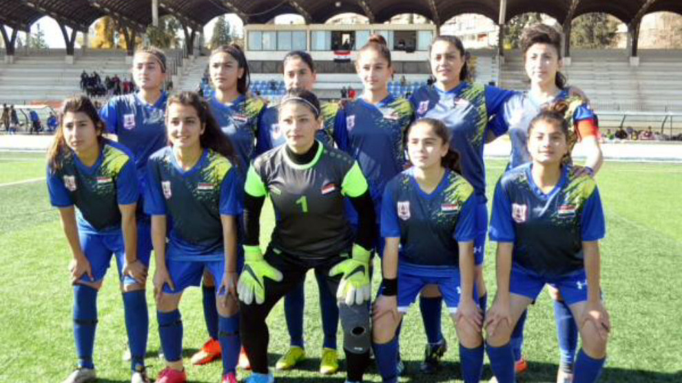 Женская футбольная команда «Амуде» стала чемпионом сирийской Лиги