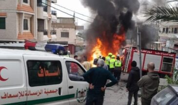 По меньшей мере двое человек убиты и семь ранены в результате нападения Израиля на Ливан