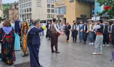 Фестиваль фольклорного танца Курдистана начался в Эсслингене
