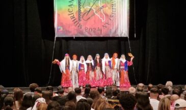 Женщины выступили на 35-м фестивале народных танцев Курдистана