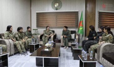 Состоялась встреча ЖОС с ассирийскими женскими силами Совета обороны Хабура